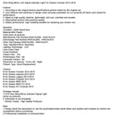 2Pcs Flügel Spiegel LED Signal Anzeige Licht Für Subaru Forester 2014-2015