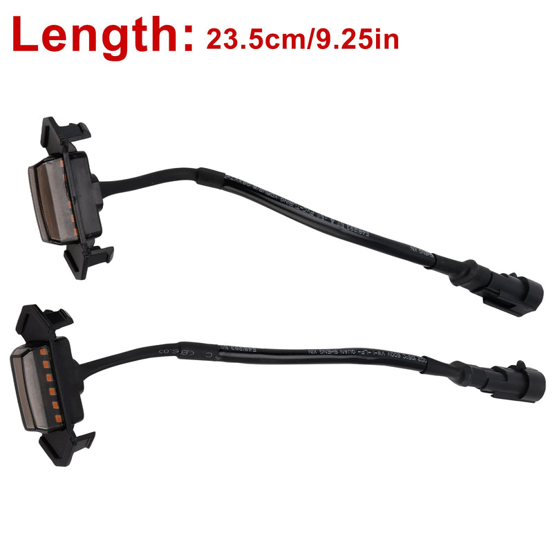 2016-2023 Toyota Tacoma Smoked Lens Amber Light Front Grille LED Light Kit