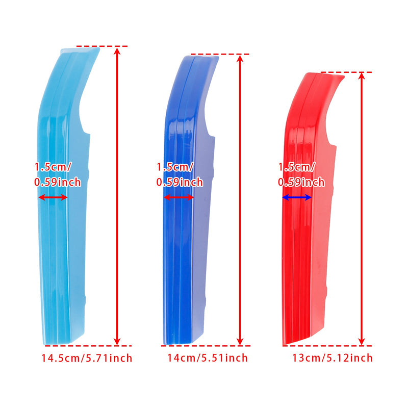 2025 BMW G20 3 Series Tri-Color ABS Front Kidney Grille Insert Trims Clip