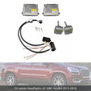 2013-2016 Xenon Strålkastare från: GMC Acadia 2x Xenon Ballast & HID D3S Bulb Wiring Harness Control Unit 13503432