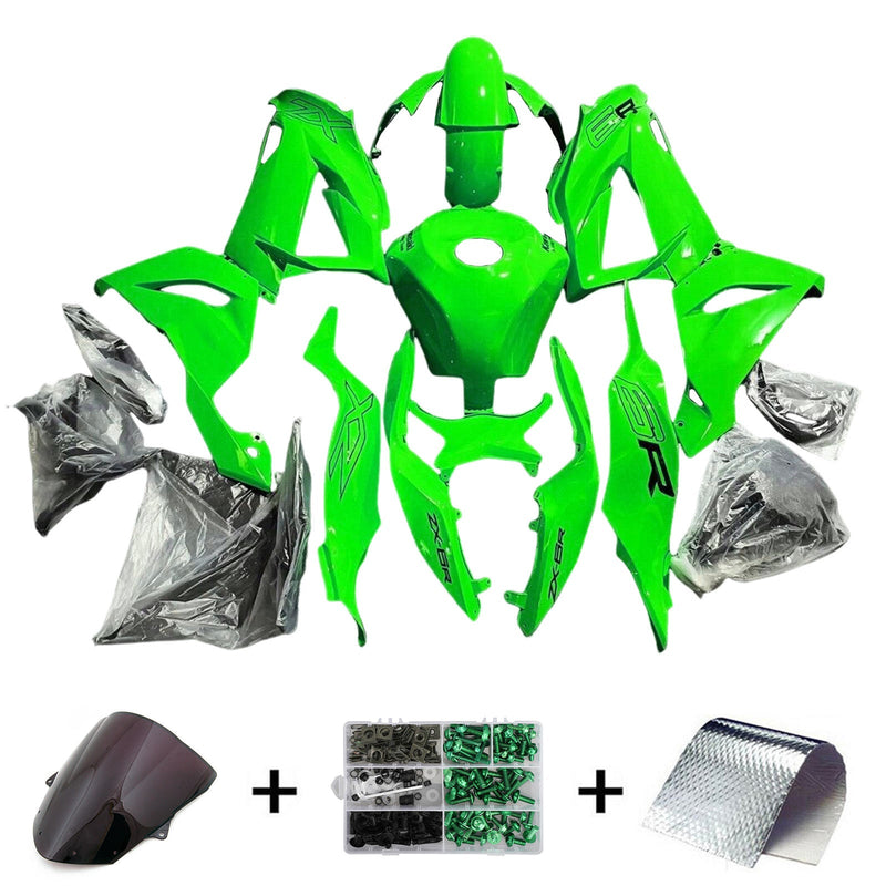 2013-2018 Kawasaki ZX6R 636 zestaw owiewek wtryskowych nadwozie z tworzywa sztucznego ABS