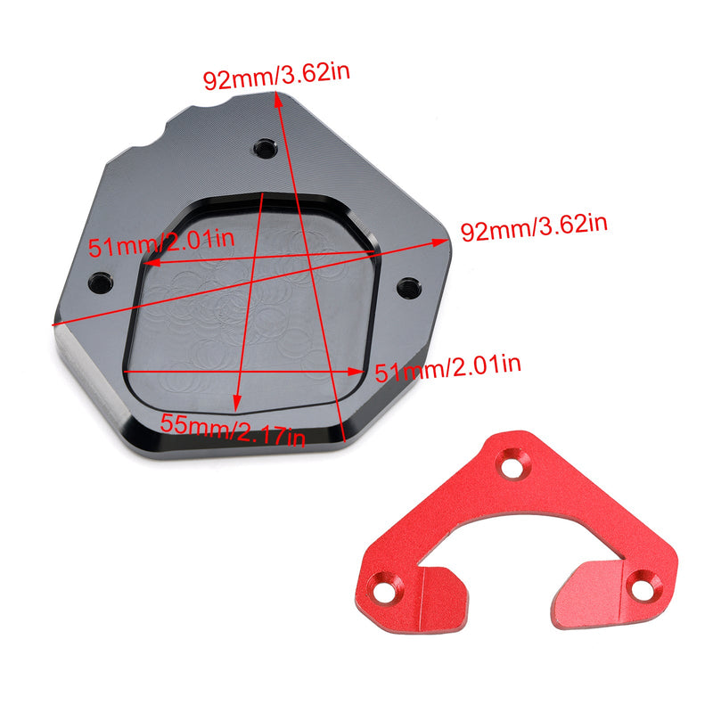 2019-2023 Yamaha Tenere 700 Stand Enlarge Plate Pad