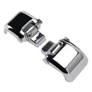 Scharnier- und Verriegelungssatz Silber für Touring Razor Chopped King Tour Pack 2014-2023