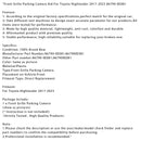 2017-2023 Toyota Highlander Frontgrill-Einparkhilfe mit Kamera 86790-0E081