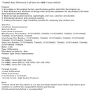 BMW 5 Series E60 LCI 520i 520Li 525i 530i 530Li Rear Differential 3.64 Ratio 7560602