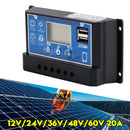 12V-60V PWM Solar-säädin mainos Strom Solar Street Lantern Control 0V Start