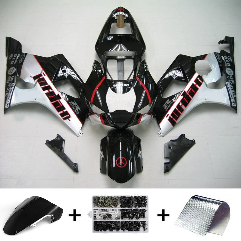 2003-2004 Suzuki GSXR1000 K3 Zestaw wyzwalacza wtrysku Nadwozie Plastik ABS