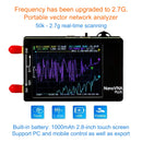 2,8 Zoll verbesserter NanoVNA Plus 50 kHz-2,7 GHz Handheld-Vektornetzwerkanalysator
