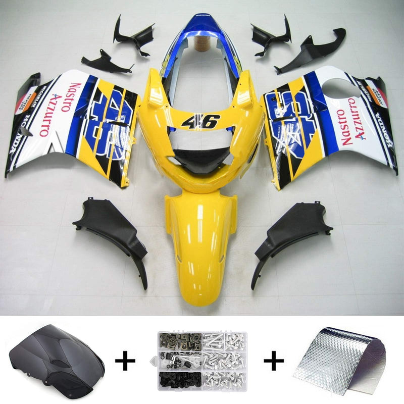 1996-2007 Honda CBR1100XX Superblackbird Injektionsabzugs Kit Bodywork ABS