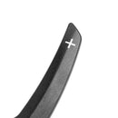 Schaltwippenverlängerung für BMW F-Serie F30 F31 F32 F10 X3 X5 Aluminium Schwarz