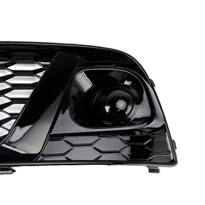 2018 2019 Audi Q5 SQ5 Schwarz Front Waben Nebelscheinwerfer Kühlergrill Grill Abdeckung