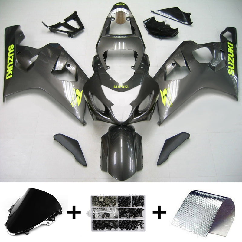 2004-2005 Suzuki GSXR 600/750 K4 injeksjonsutløsersett body plast abs