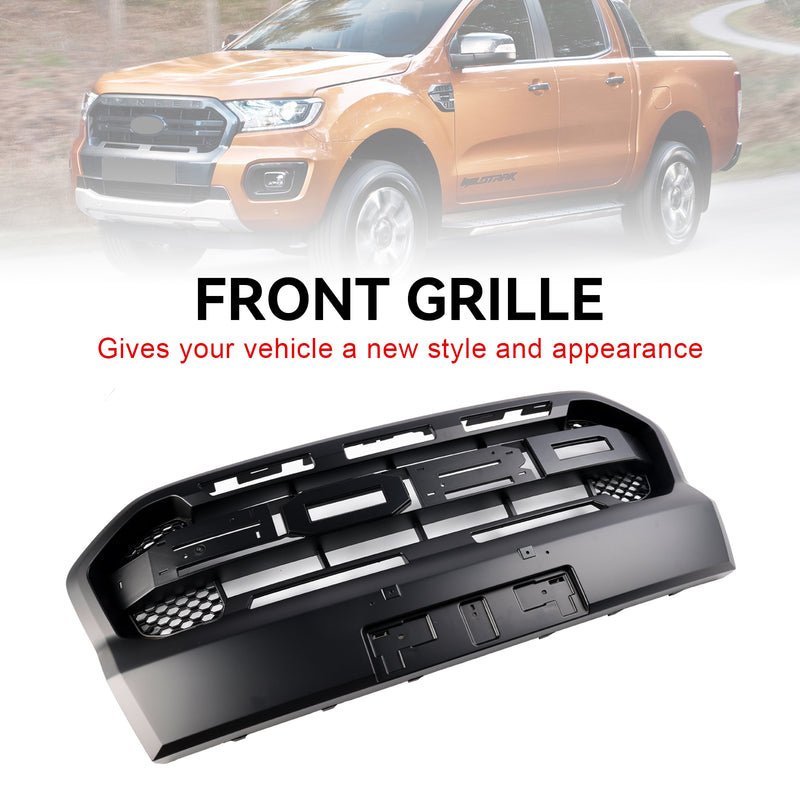 Matt Black Ranger Raptor Style Front Bumper Grille Für Ford Ranger 2019-2023 T8