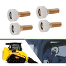 4 Stück Kabinentürrollen AT319018 passend für John Deere Kompaktlader 240 250 260 270
