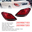 Mercedes-Benz W205 Facelift C43 AMG 4Matic (2019–2021) LED-takavalot (vasen + oikea) jarruvalolla 059067103 2059067203