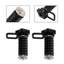 Paar Zurranker mit D-Ring 1"" Schwarz Schwarz für Polaris Rzr 570 800 900 1000