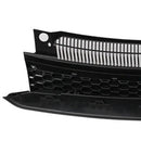Frontgrill im GTI-Stil mit hoher Leiste und schwarzer Chromleiste, passend für VW Golf 6 MK6 2010-2014