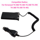 Billader batterieliminatoradapter for TK-480, TK-385, TK-280, TK-290, TK-380