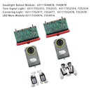 2014-2016 BMW 550i 8PCS Left+Right Adaptive Headlight Control Module Set