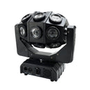180W cabeza móvil 18 LED haz giratorio DMX luz de escenario RGBW DJ efecto de fiesta