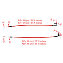 2009–2016 SUZUKI GSXR1000 Plahový vlak Red