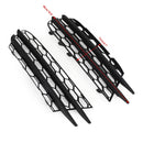 2008-2014 VW Scirocco -pari etupuskurin O/S Lower Grill 1K8853666B