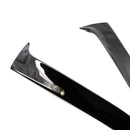 2013–2017 VW Golf 7 Variant Wagon schwarz glänzend Paar Heckscheibe Seitenflügel Spoiler