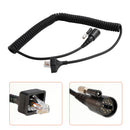 KMC 27 Mikrofon Håndmikrofonkabel for Kenwood TK-690 TK-790 TK-890 TK-5710