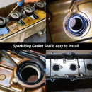 Zündkerzenrohrdichtung für Jeep Wrangler Cherokee 2012-2024 5184778AB