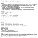 2007 Audi Q7 Benzinmotor 3.6 (BHK) Vakuumpumpe 03H145100B BVP007