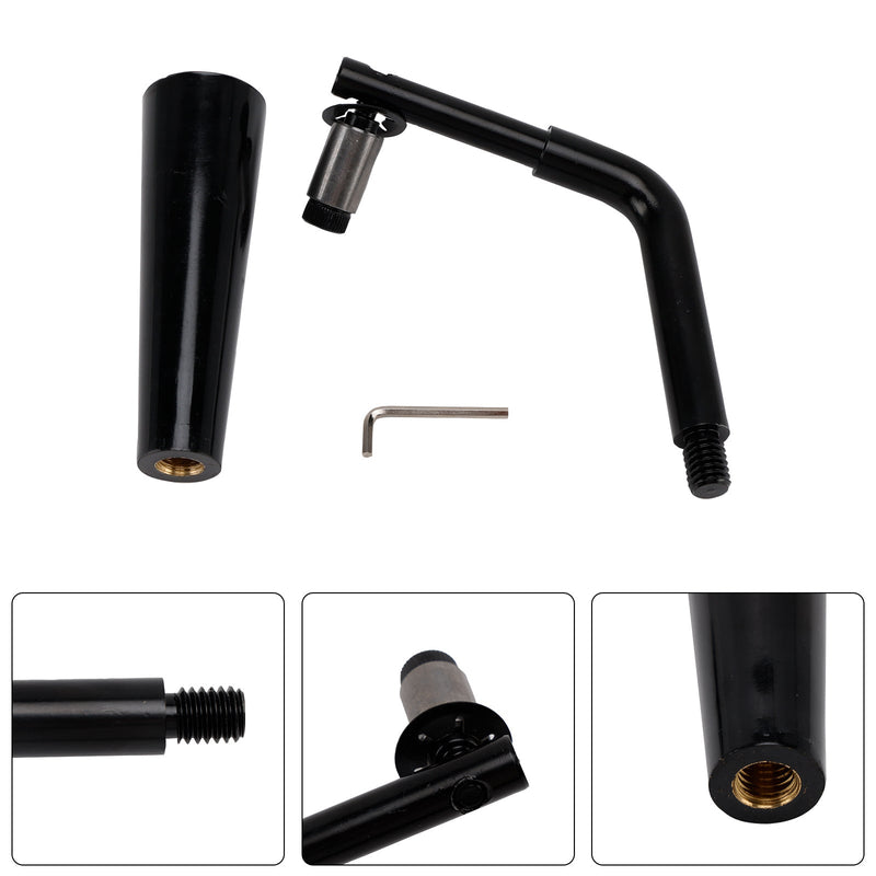 Quadra-Fire Stoves Outfitter-I/II Türgriffbaugruppe mit Gewinde für PelPro-Öfen PP60 PP70 PP130 PP150 PPC90 TSC90 Pleasant Hearth-Öfen PH35PS PH50CABPS PH50PS