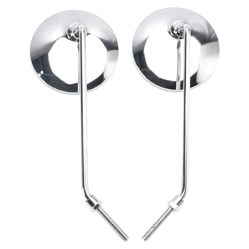 Zpětné zrcátko chromové zrcátko kulaté 8mm vhodné pro Honda Passport C50 C70 C90