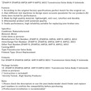 ZF6HP19 ZF6HP26 6HP26 6HP19 6HP32 A053 Getriebeventilkörper 9 Solenoide