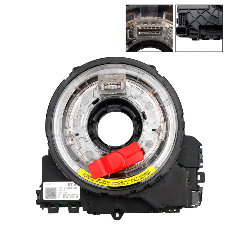 2013-2015 Audi RS5 Spiral Cable Angle Sensor Assembly 9 PINS 8K0953568F