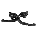 New short clutch and brake lever suitable for Suzuki GSF650, GSXR1300, DL1000, black