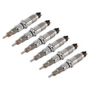 6 Stück Einspritzdüsen für Komatsu PC200-8 Cummins Motor QSB6.7 0445120231 5263262