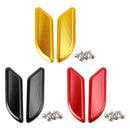 Spiegelabdeckungen aus gefrästem Aluminium für Ducati 959 1299 Panigale 2015-2019