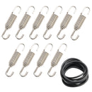 10x výfuková základna 57mm rotační pro Husqvarna/plynový plyn 250-300 ccm 2-tuk