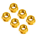 6x Kettenradmuttern M10 x 1mm Für Ducati Panigale V2 V4 V4S 1199 1299 12-24