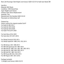 Höhenniveausensor hinten links (Beifahrerseite) 5Q0512521E für Audi Seat Skoda VW