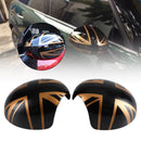 L&H WING Mirror Covers Fit MINI Cooper R55 R56 R57 R58 R60 R61 Power Fold Mirror