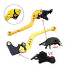 Palanca larga de embrague y freno adecuada para YAMAHA XSR900 XSR900GP MT-09 MT-09SP 2024-2025