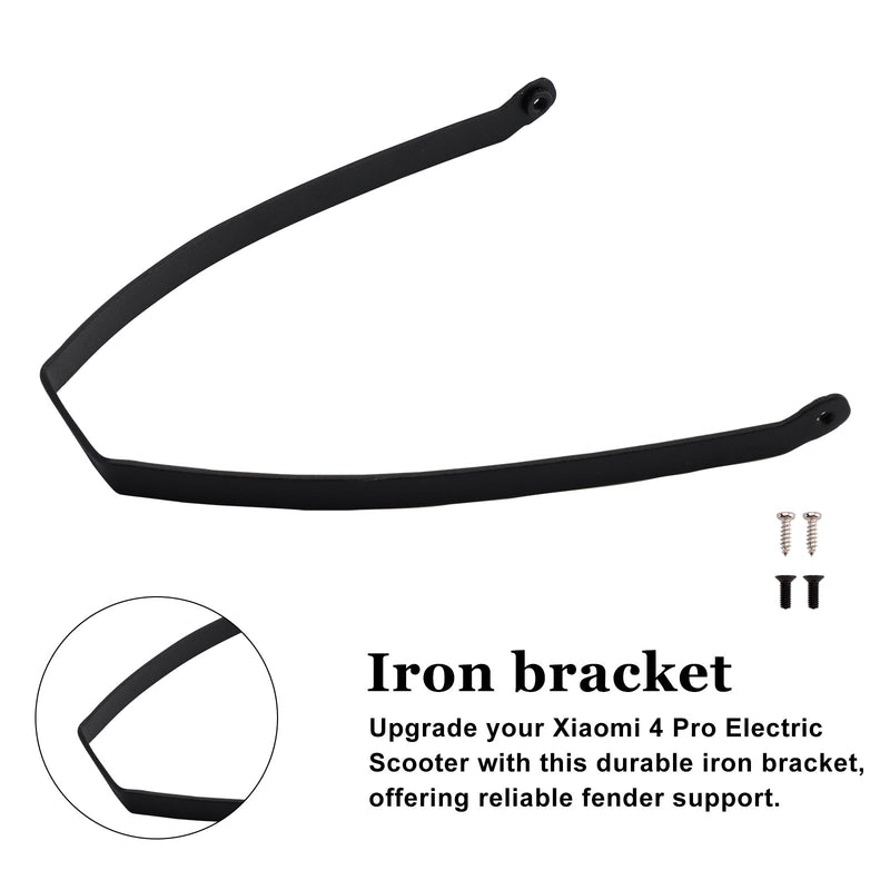 Rear Bracket with Screws Rear Mudguard Support for Xiaomi 4Pro E-Scooter