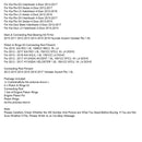 2012 Hyundai Accent GLS Hatchback 4-dörrars vevaxel och vevstångskolvsats 23041-2B600