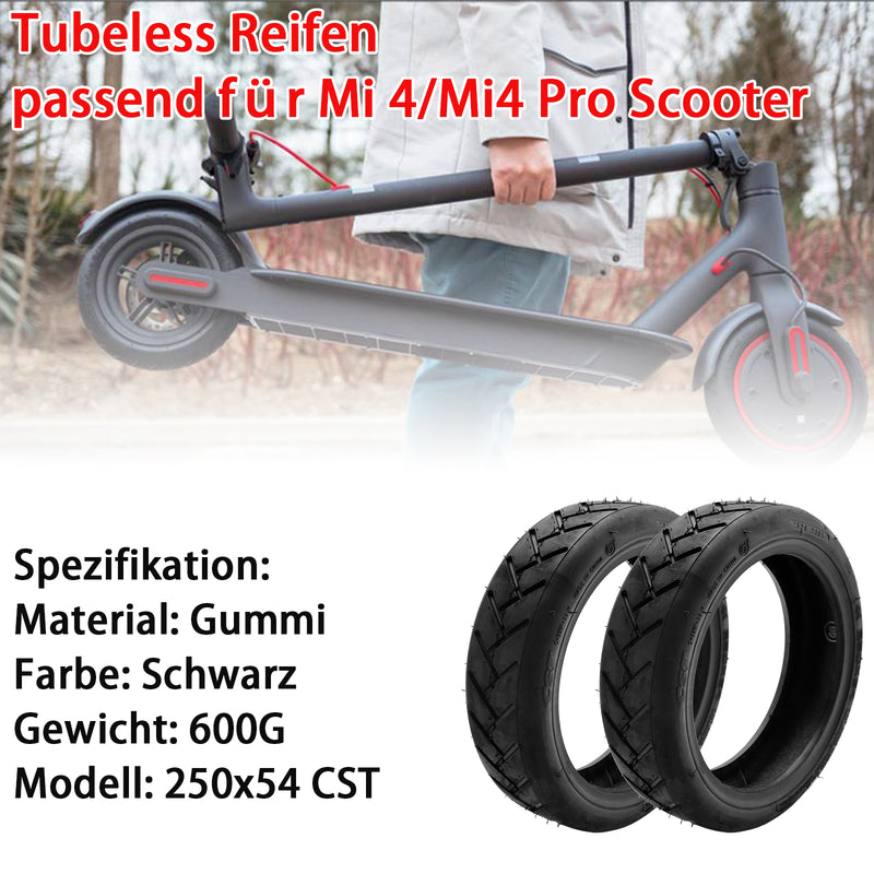 Reifen Tubeless mit Gelschicht Ventil CST 250x54 Für Xiaomi Mi 4 Pro OEM Ersatz