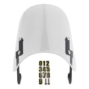 Windschutzscheibe Windschutz fit für YAMAHA XSR 155 2020-2023 XSR 125 2024-2025