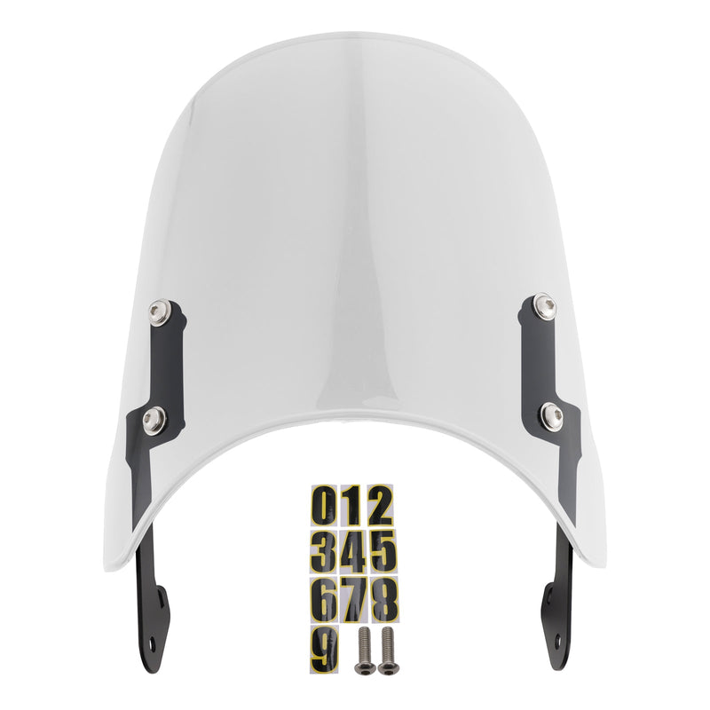 Windschutzscheibe Windschutz fit für YAMAHA XSR 155 2020-2023 XSR 125 2024-2025