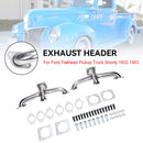 Exhaust Header Manifold Für Ford Flathead Pickup Truck Shorty 1932-1953 V8