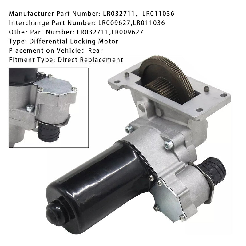 2006-2013 Land Rover Range Rover Hinterachse Differential Sperrmotor LR032711 LR011036