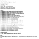 2018.08-2023.03 BMW X5 F95 G05 xDriveM50d 1 Stück elektrische Heckklappen-Gasdruckfeder 51249482800